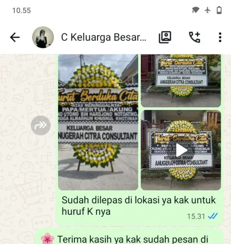 Pengiriman Papan Bunga Duka Hardimulyo Kaligesing