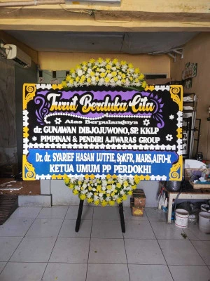 Papan Bunga di Hardimulyo Kaligesing